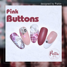 Load image into Gallery viewer, haenona stickers U006 Pink Bodan Pink Buttons
