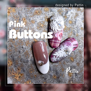 haenona stickers U006 Pink Bodan Pink Buttons