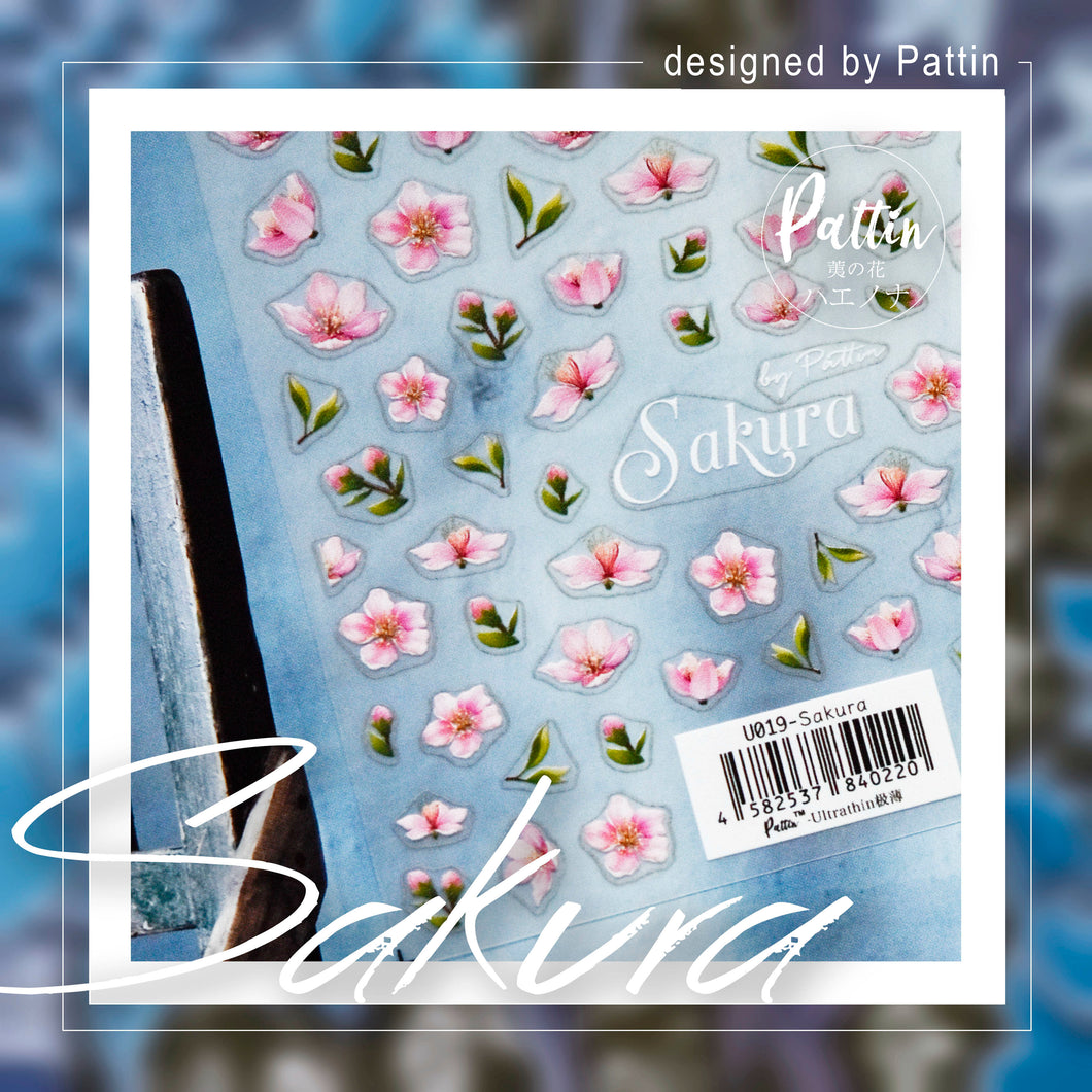 haenona stickers Ｕ019 桜 Sakura